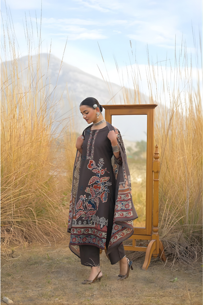 Gul Heritage Print Suit Set