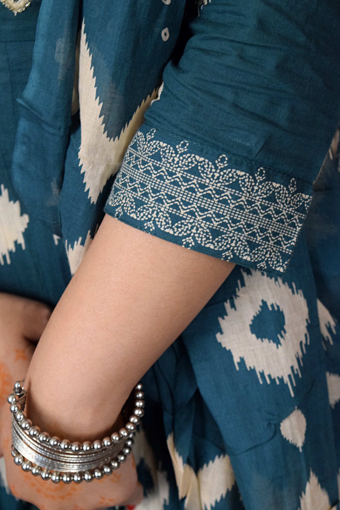 Shringar Dark Green Aangrakh Anarkali Suit Set