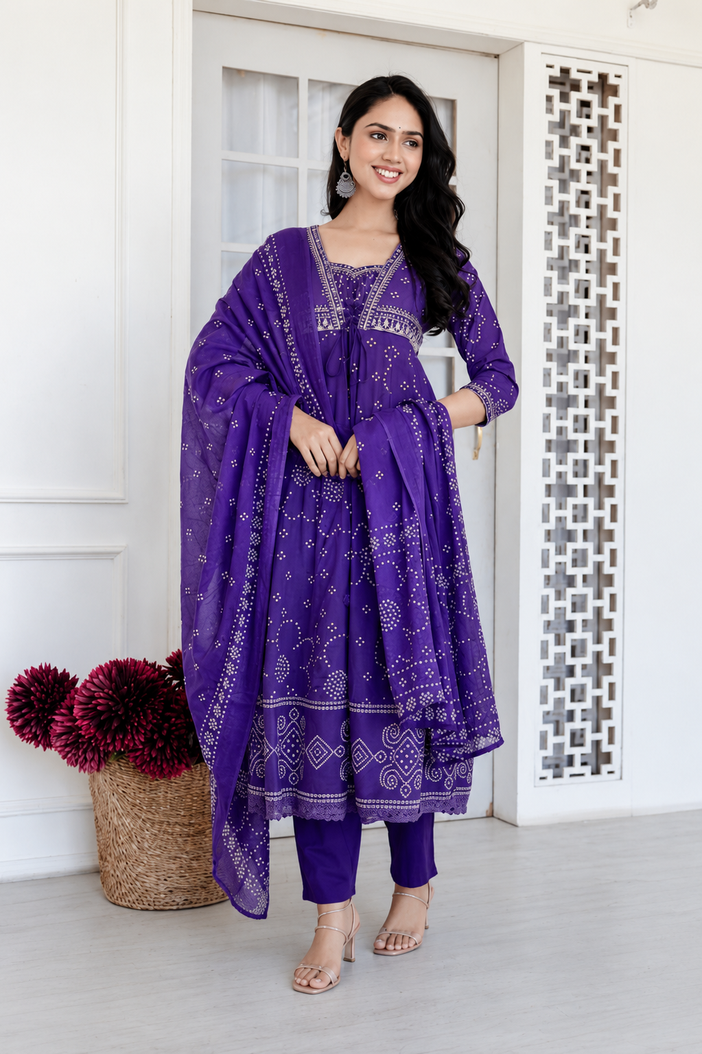 Shringar Purple Suit Set